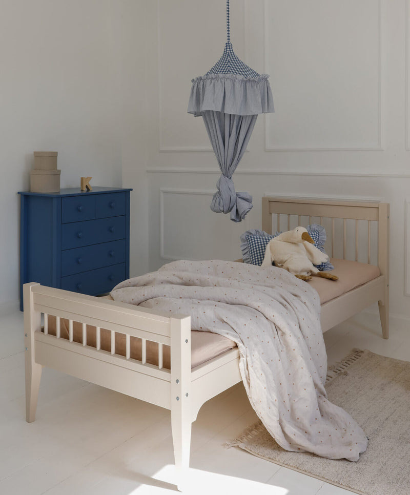 Łóżko 90x200 cm z pojemnikiem Carmela