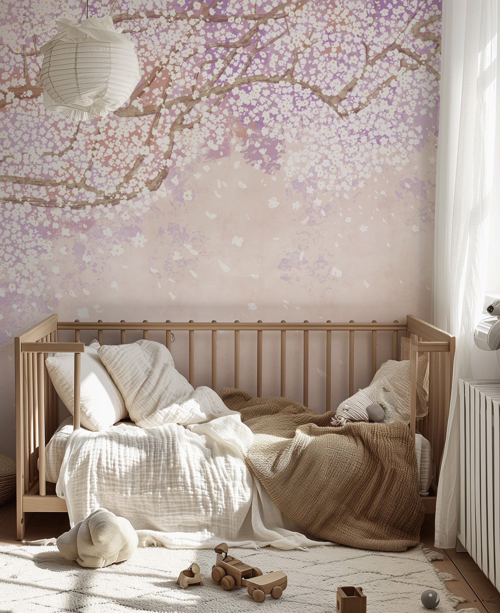 Tapeta japońskie drzewo róż