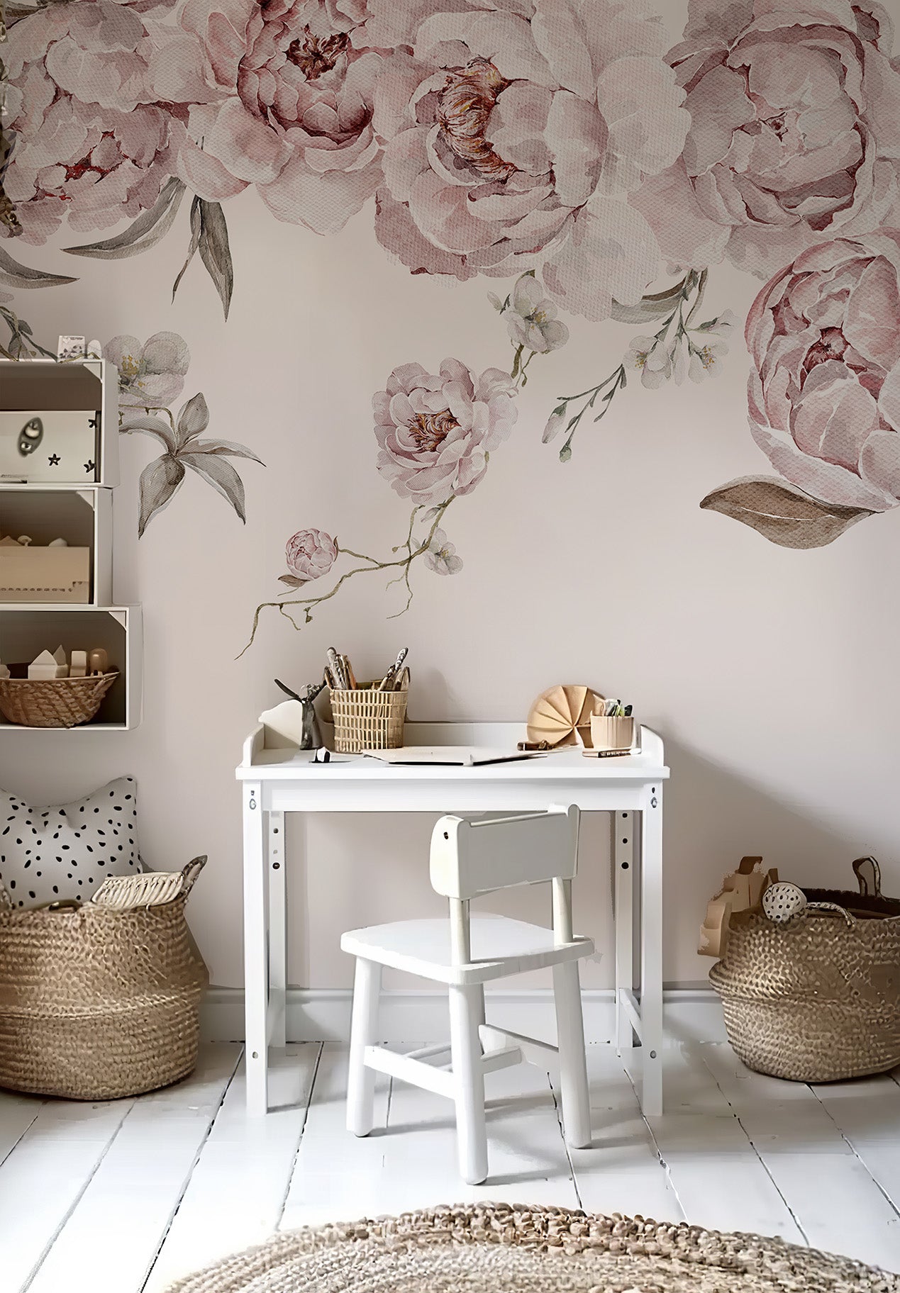 Tapeta Mural Różowe Piwonie