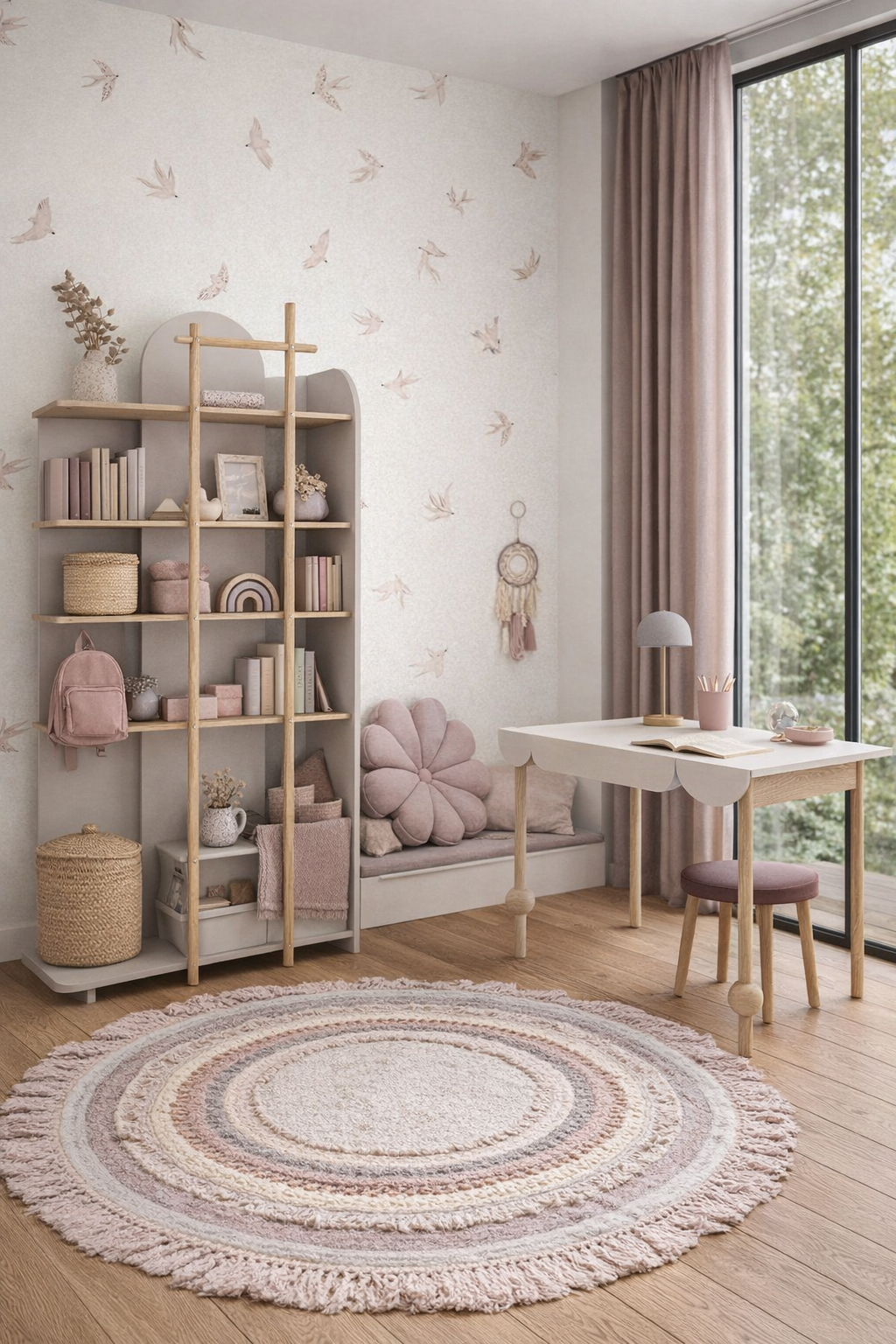 Regał na książki wąski Bloom