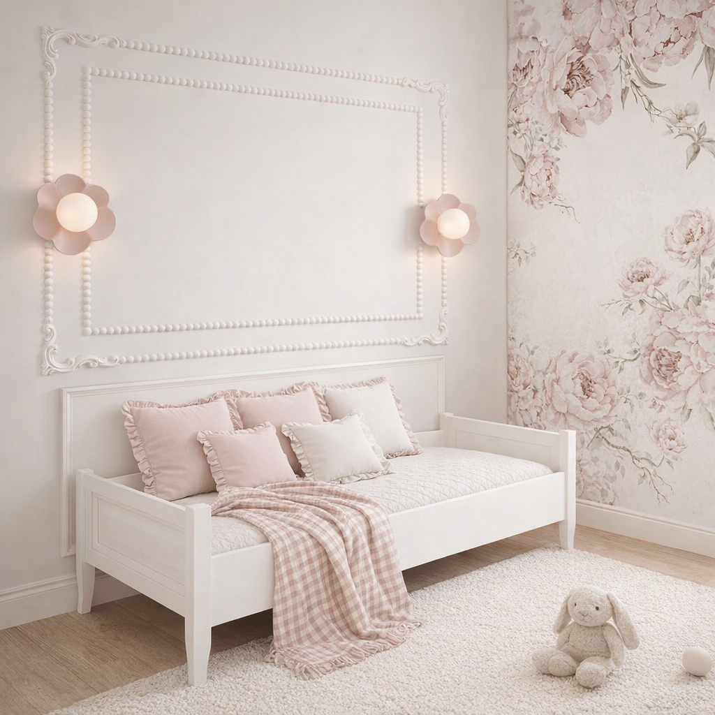 Drewniane łóżko dziecięce 90x200 bez zagłówka Alex