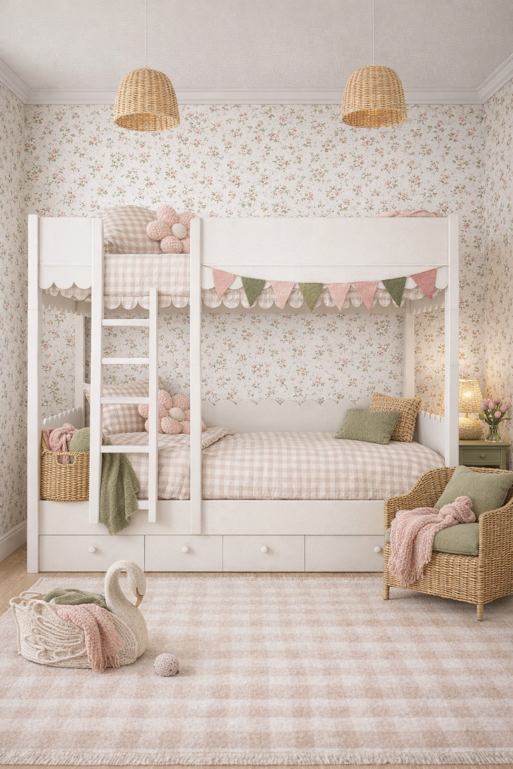 łóżko piętrowe Babushka