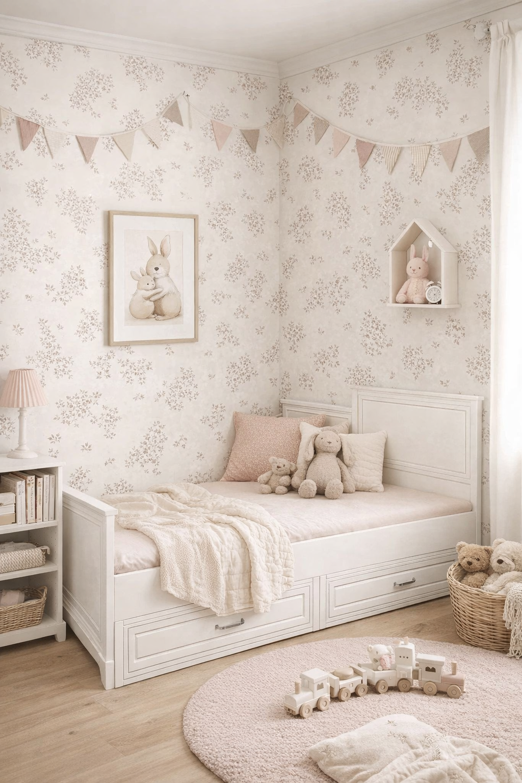 Łóżko dziecięce z szufladą i funkcją tapczanika 200x90 cm Melody