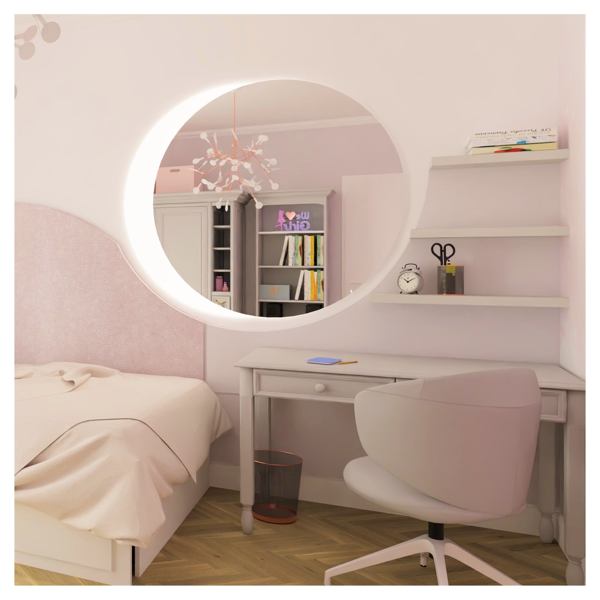 Drewniane biurko Maxime