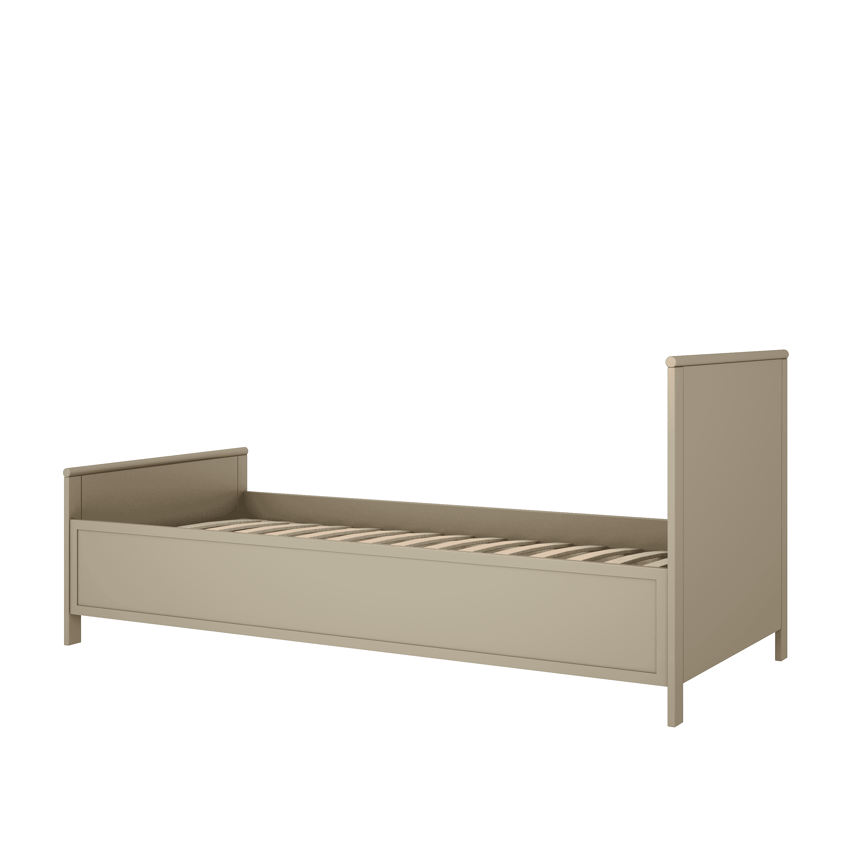 Łóżko dziecięce 90x200 cm kaszmir/eukaliptus  Vintage