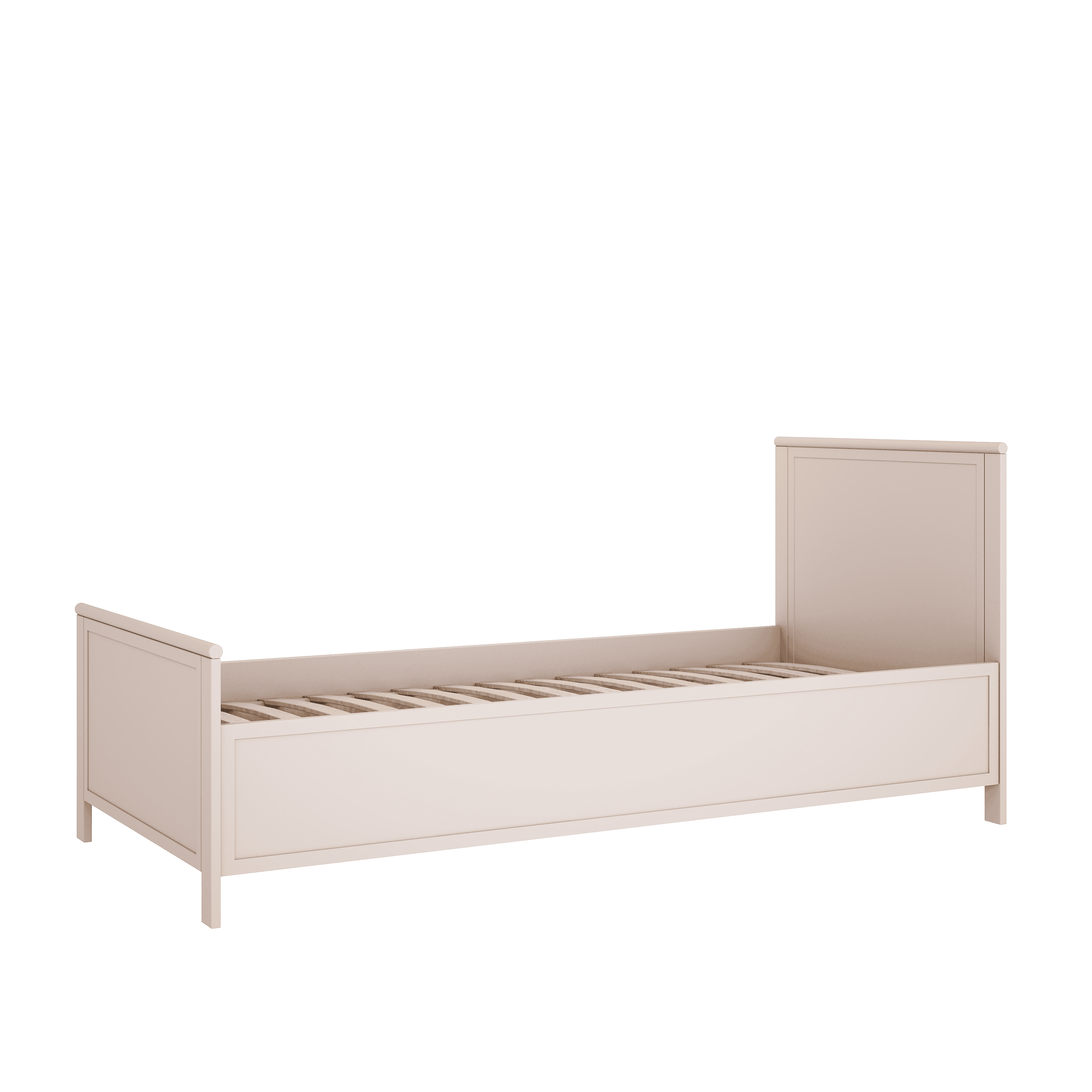 Łóżko dziecięce 90x200 cm kaszmir/eukaliptus  Vintage