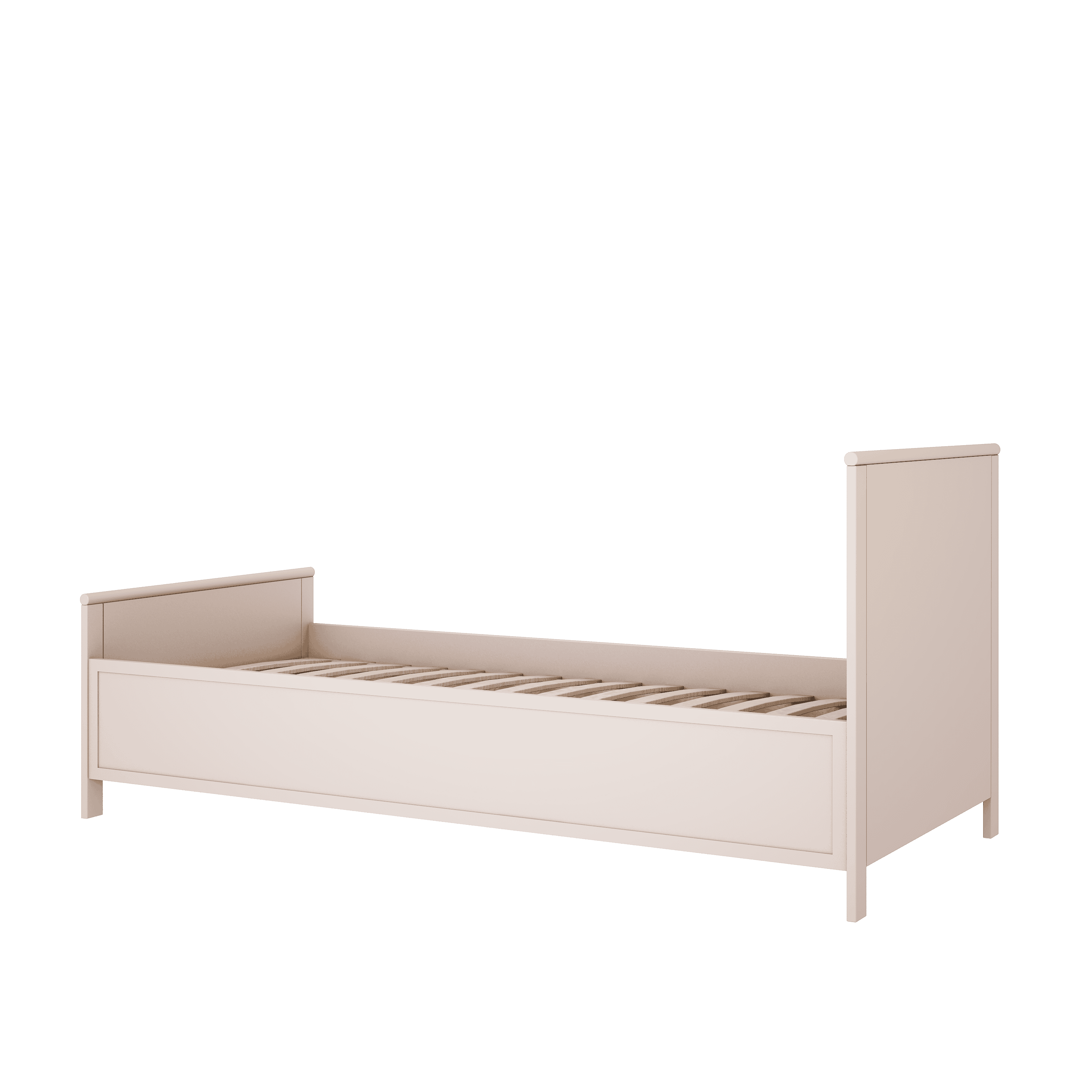 Łóżko dziecięce 90x200 cm kaszmir/eukaliptus  Vintage